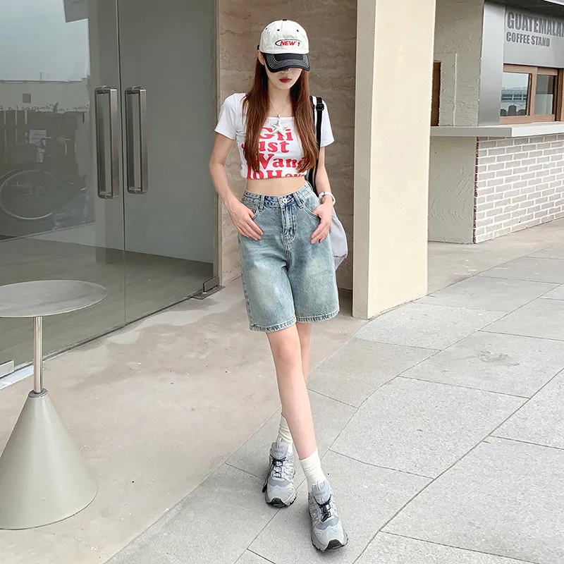 The New Age Family Denim Shorts Women's-9