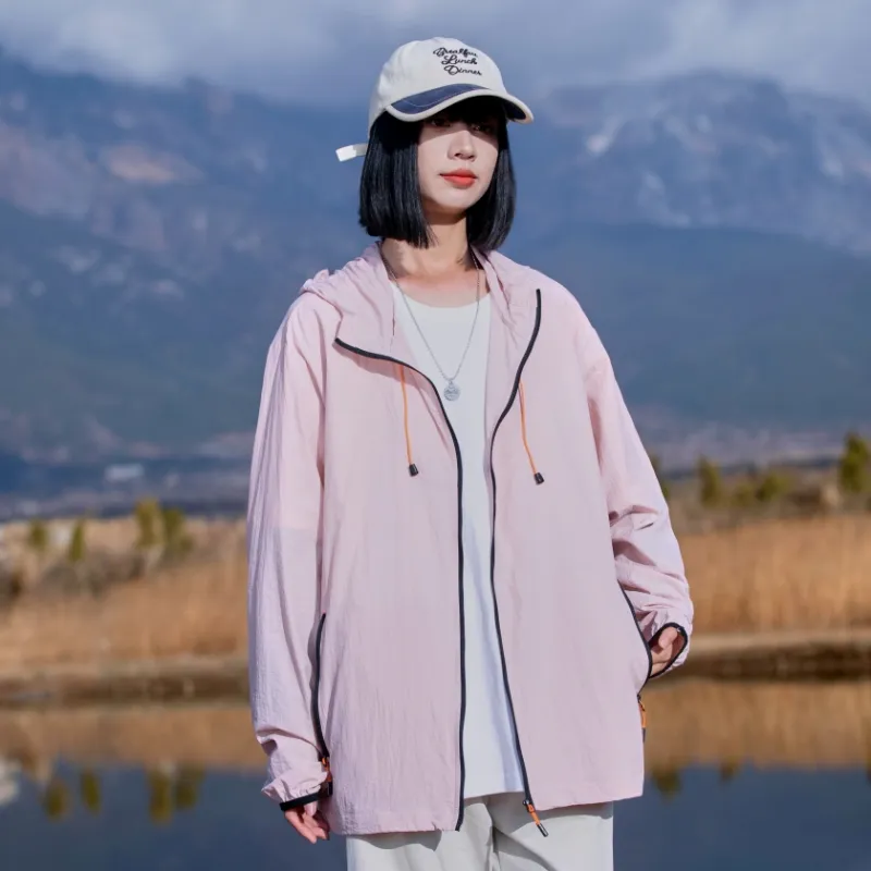 The New Age Family Breathable, Quick Dry, Windproof Sun Protection Clothing Women's-1