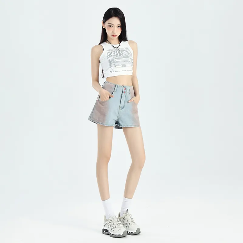 The New Age Family Denim Shorts Women's-5