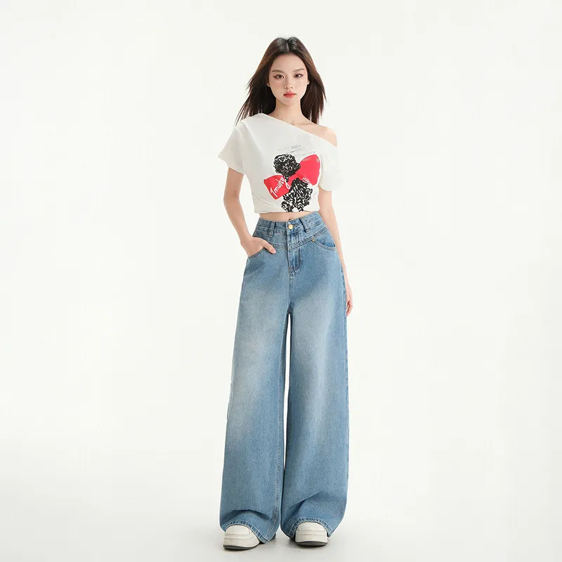 The New Age Family Jeans Women's Teal-3