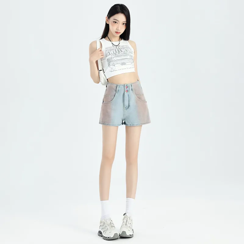 The New Age Family Denim Shorts Women's-3