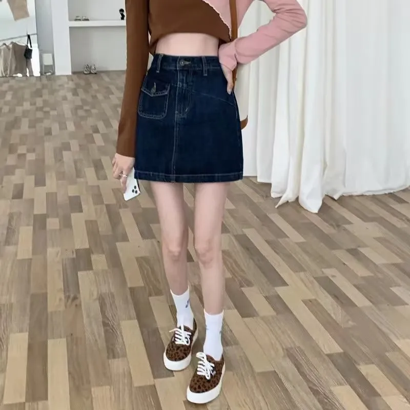 The New Age Family Denim Short Skirts Women's-2