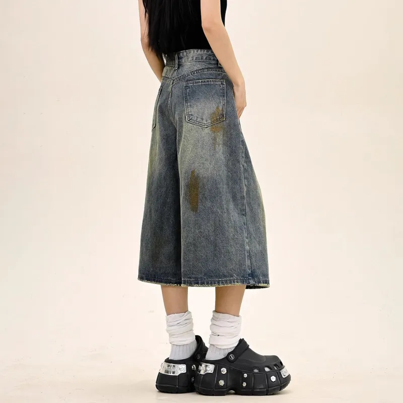 The New Age Family Denim Shorts Women's-4