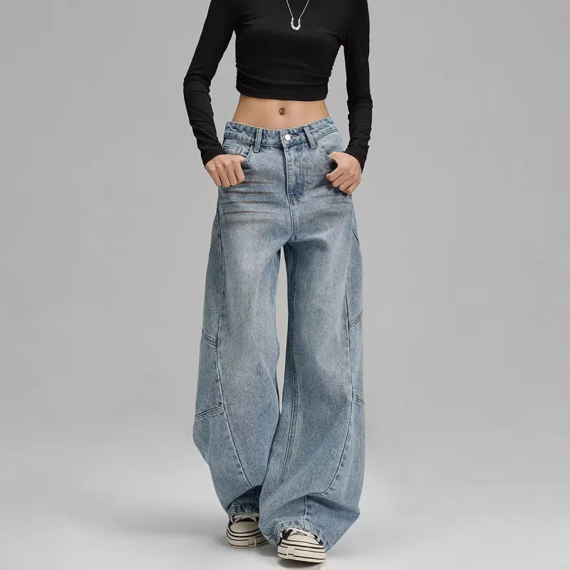 The New Age Family Jeans Women's Light Blue-3