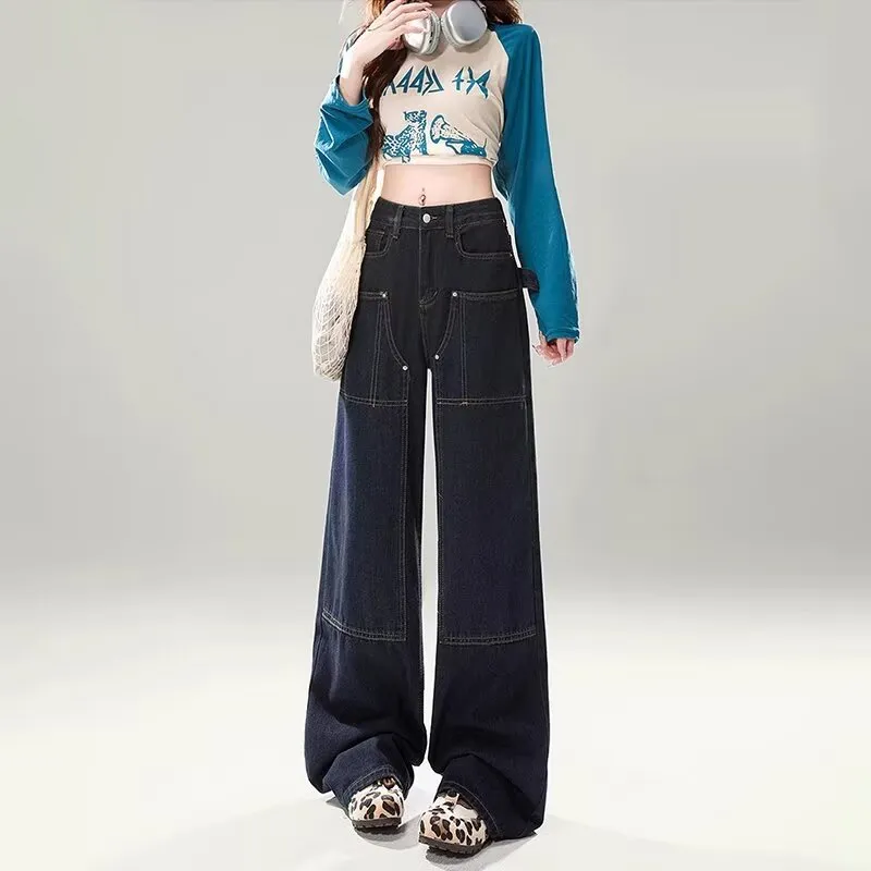 The New Age Family Jeans Women's Dark Blue-3