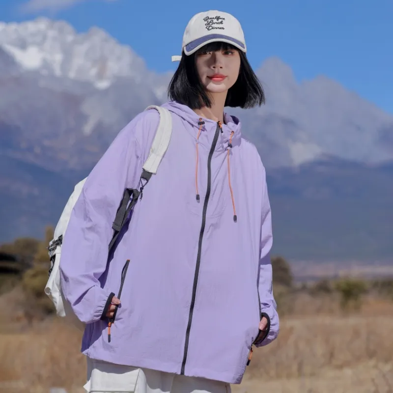 The New Age Family Breathable, Quick Dry, Windproof Sun Protection Clothing Women's-16