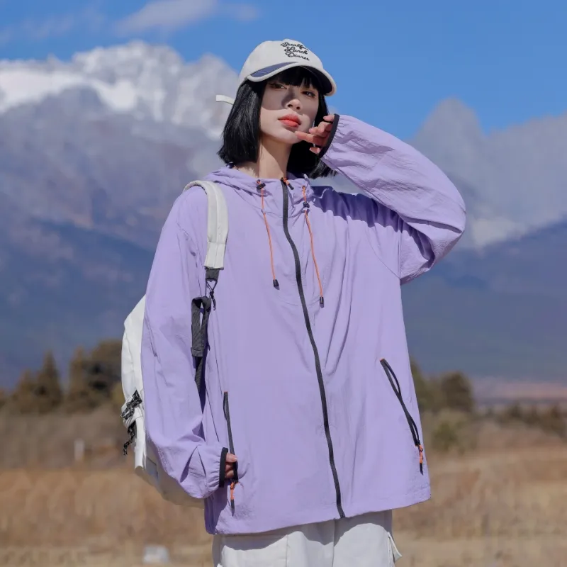 The New Age Family Breathable, Quick Dry, Windproof Sun Protection Clothing Women's-17
