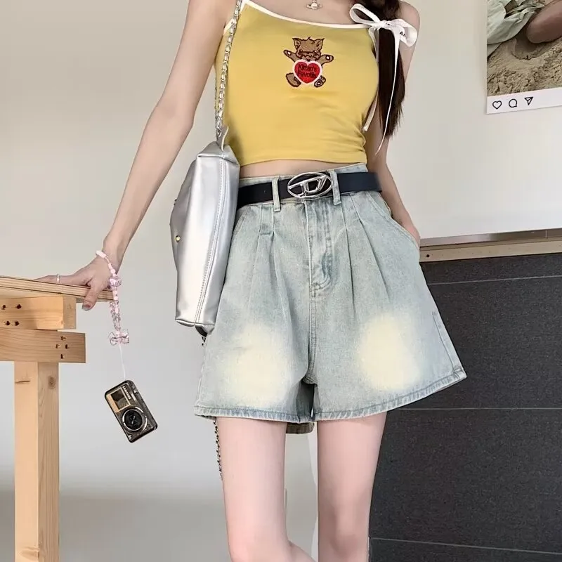 The New Age Family Denim Shorts Women's-3