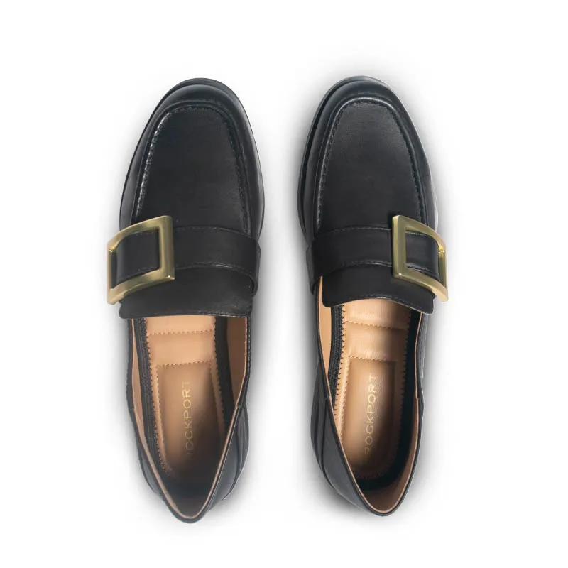ROCKPORT Loafers Women's Black/Ecru-8