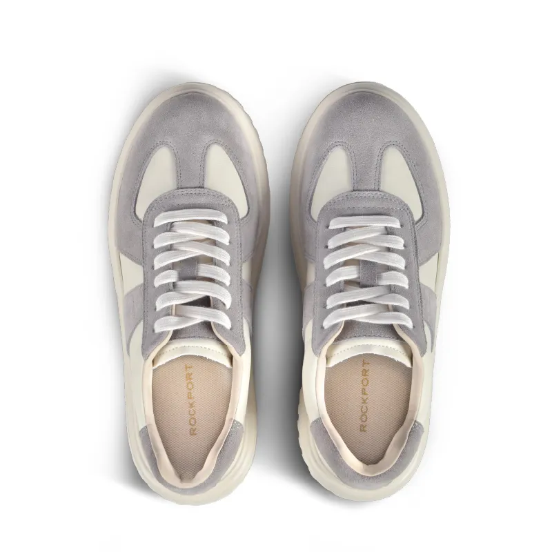 ROCKPORT Low Top Skateboard Shoes Women's Gray White-2