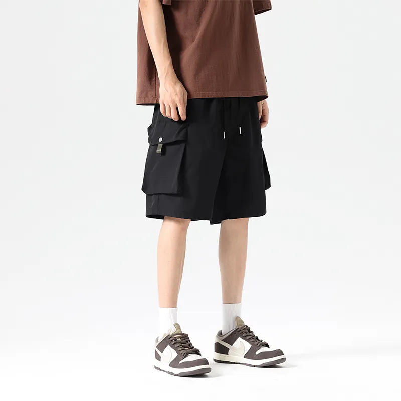 HOZZS Cargo Shorts Unisex-4