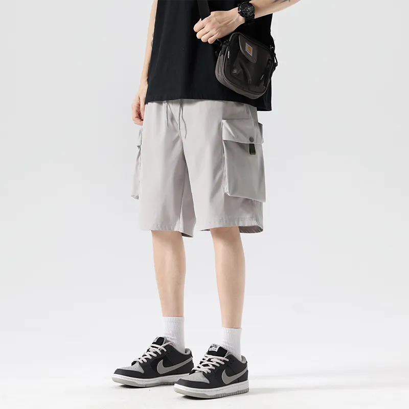 HOZZS Cargo Shorts Unisex-8