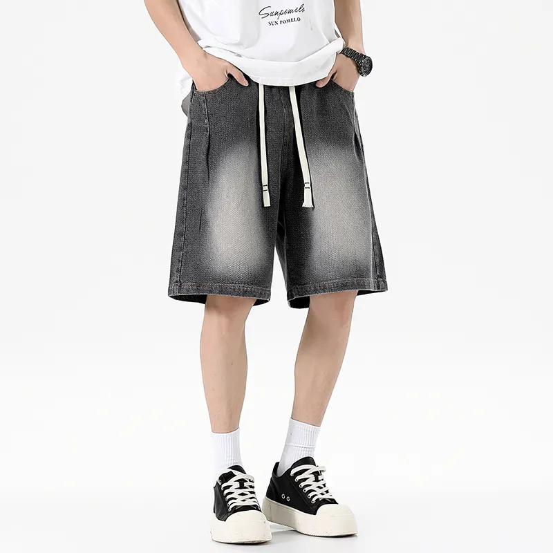 HOZZS Denim Shorts Unisex-2