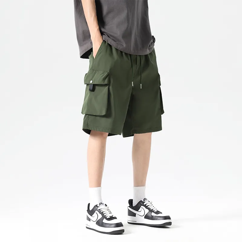 HOZZS Cargo Shorts Unisex-14