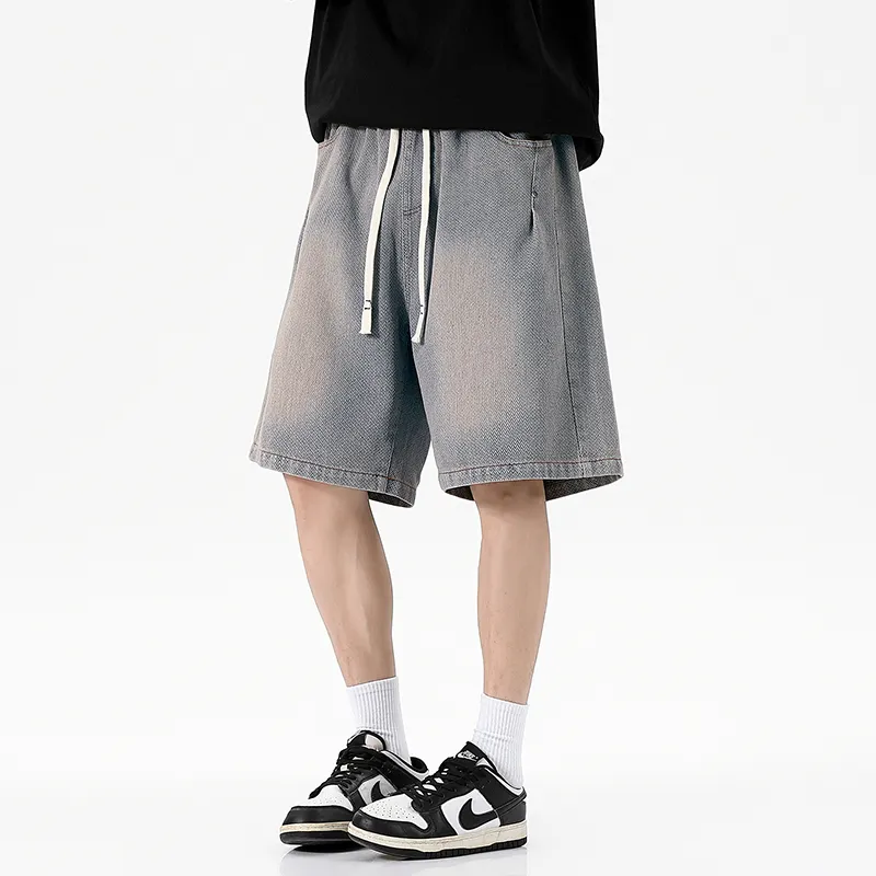 HOZZS Denim Shorts Unisex-8