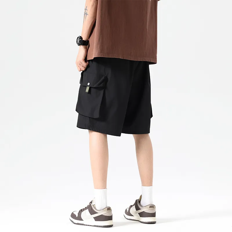 HOZZS Cargo Shorts Unisex-3
