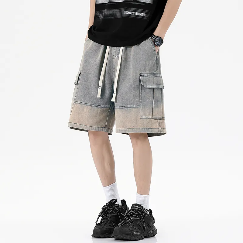 HOZZS Denim Shorts Unisex-8
