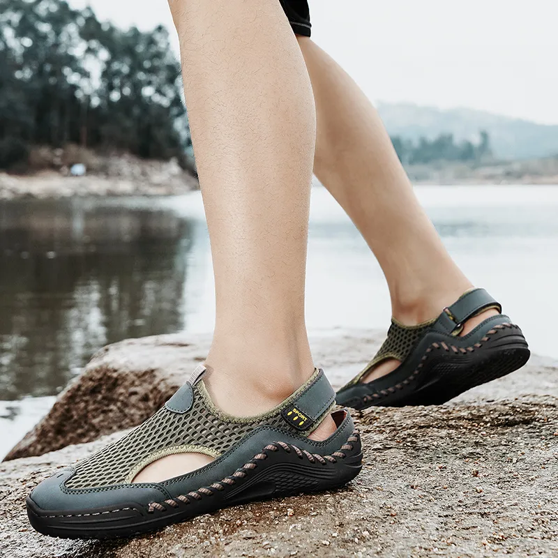 LEXON Lightweight Anti Slip River Trekking Shoes Men's-14