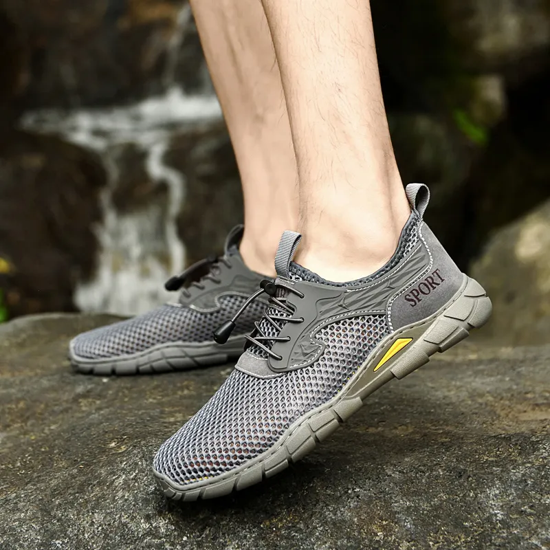 LEXON Lightweight Quick Dry Waterproof Low Top Casual Shoes Men's-6