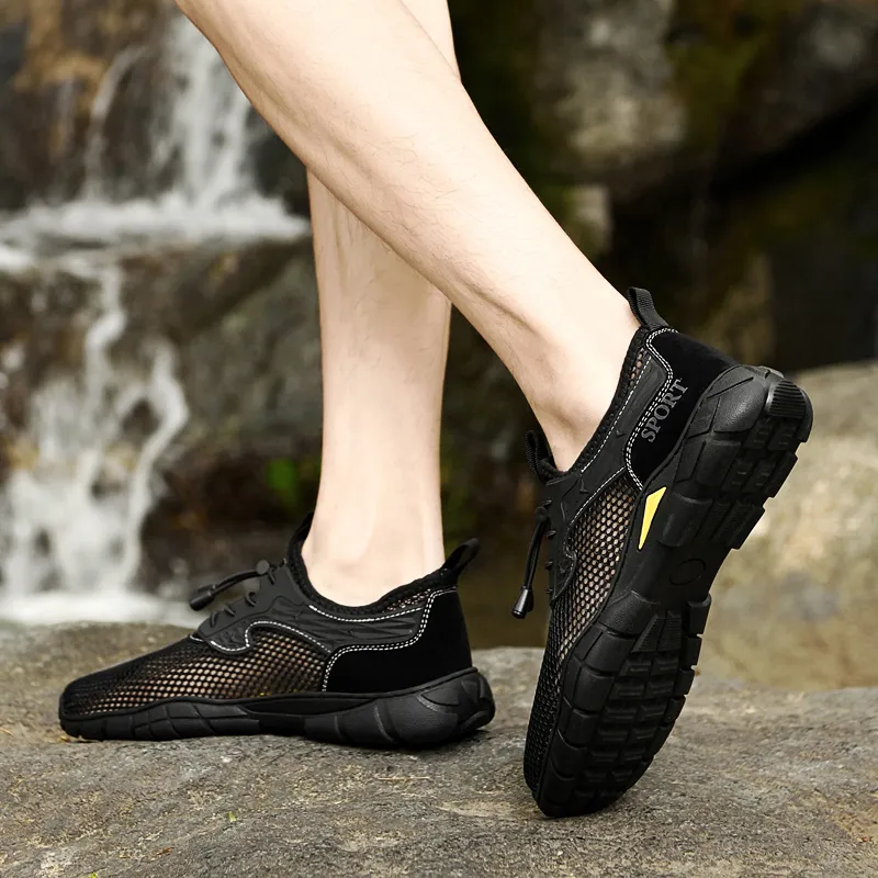 LEXON Lightweight Quick Dry Waterproof Low Top Casual Shoes Men's-2