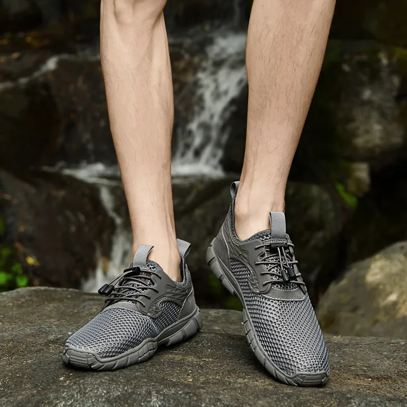 LEXON Lightweight Quick Dry Waterproof Low Top Casual Shoes Men's-7