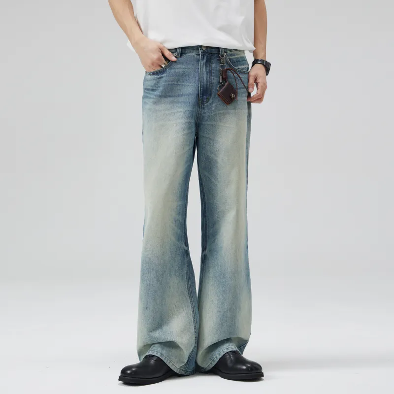 Être Par Lee Jeans Unisex Washed Vintage Blue-2