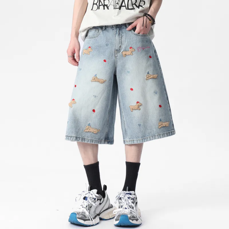 Être Par Lee Denim Shorts Unisex-2