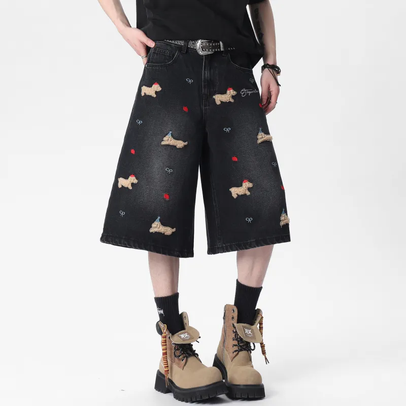 Être Par Lee Denim Shorts Unisex-7