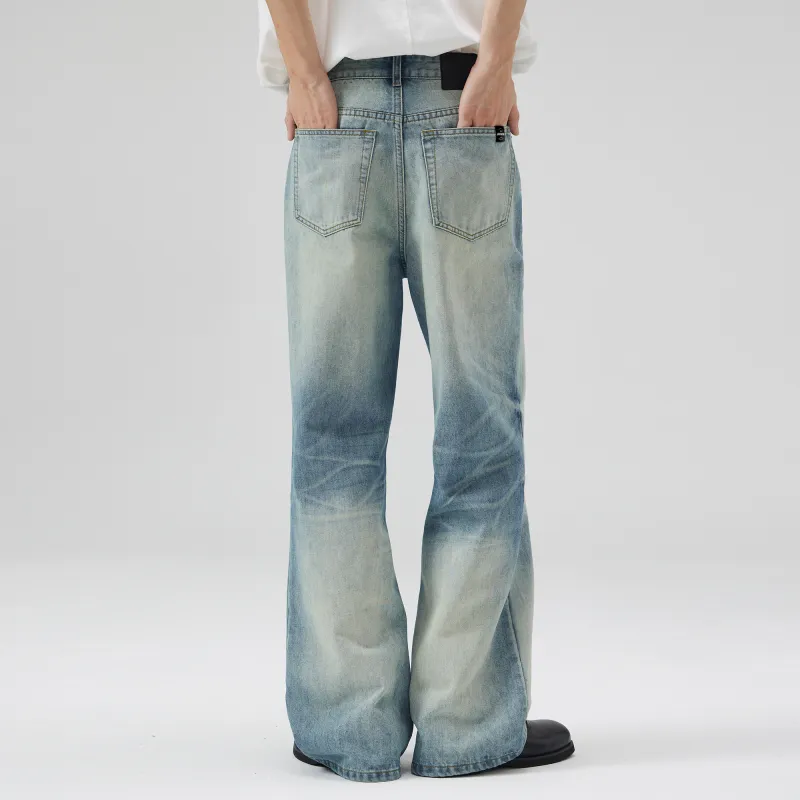 Être Par Lee Jeans Unisex Washed Vintage Blue-5