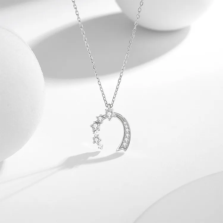 ALI THE FOX S925 Silver Necklaces Women's-3