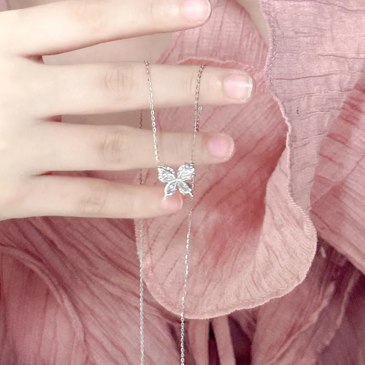 ALI THE FOX Zircon Necklaces Women's-1