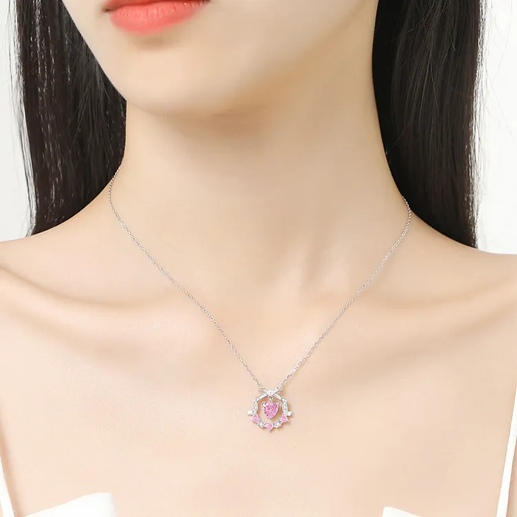 ALI THE FOX S925 Silver Necklaces Women's-1