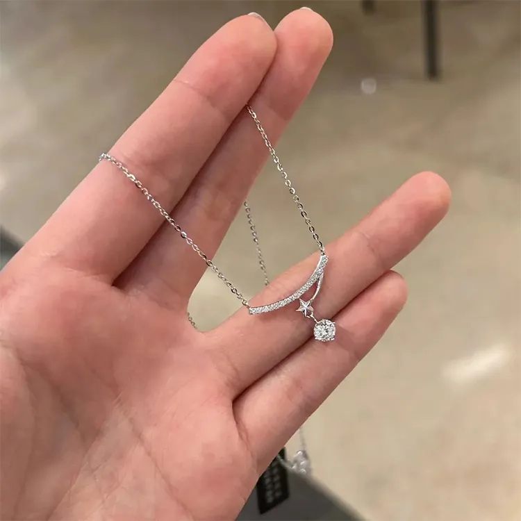 ALI THE FOX Zircon Necklaces Women's-5