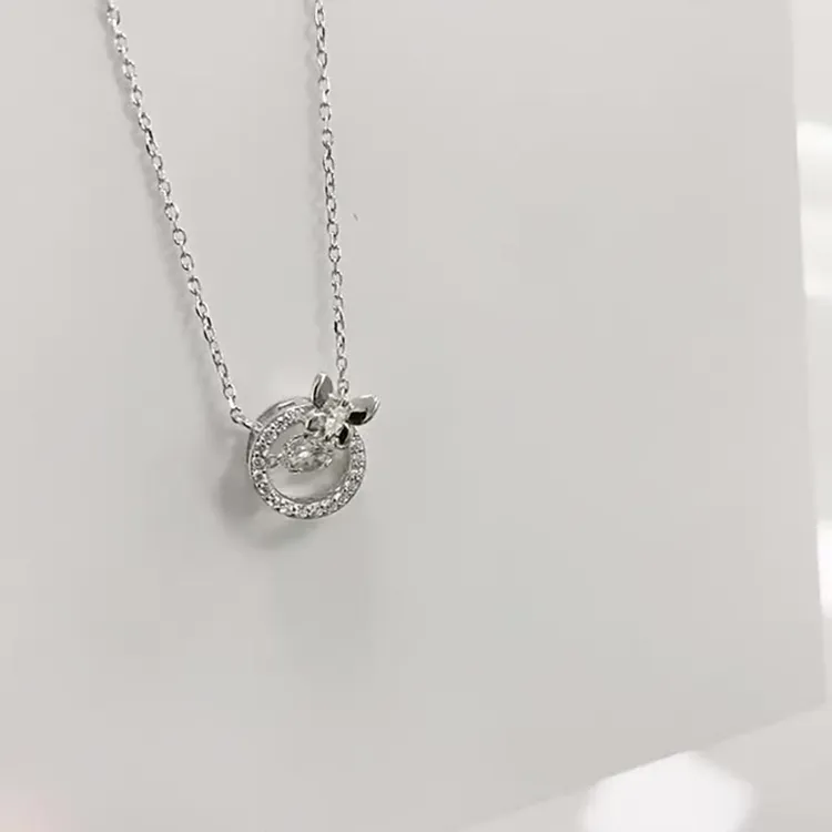 ALI THE FOX S925 Silver Necklaces Women's-2