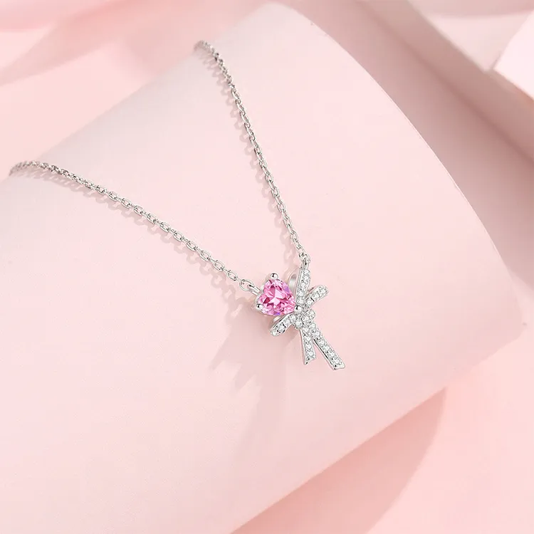 ALI THE FOX S925 Silver Necklaces Women's-5