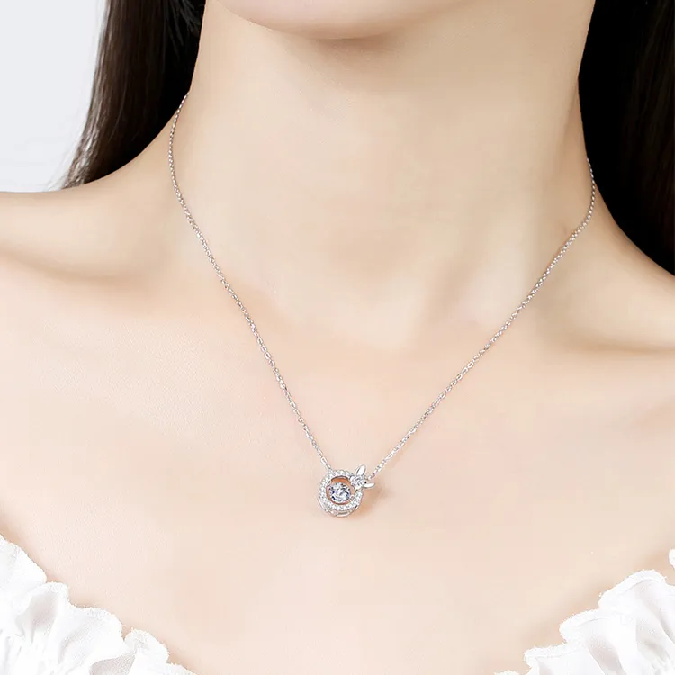 ALI THE FOX S925 Silver Necklaces Women's-1