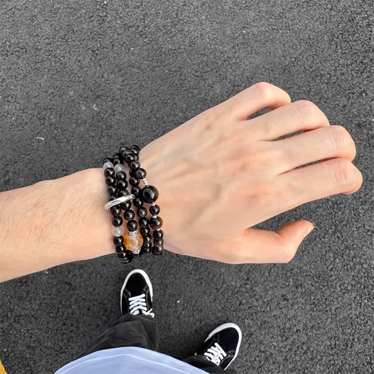 ALI THE FOX Agate Bracelets Unisex-1