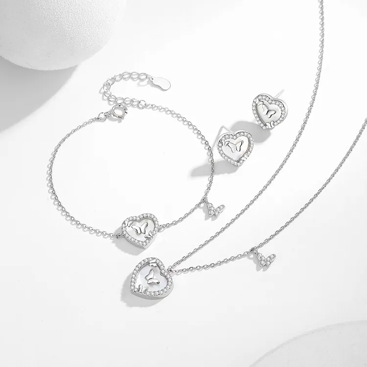 ALI THE FOX S925 Silver Necklaces Women's-1