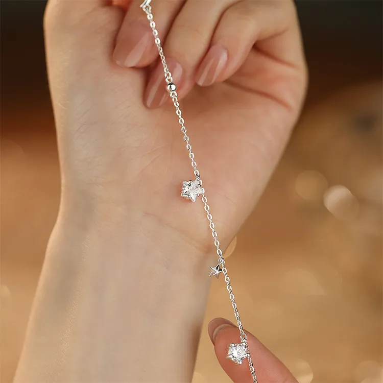 ALI THE FOX S999 Silver Bracelets Women's-5