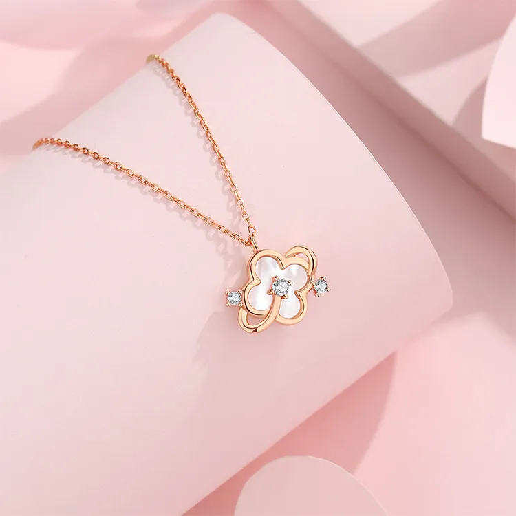 ALI THE FOX S925 Silver Necklaces Women's-2