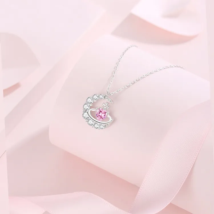 ALI THE FOX S925 Silver Necklaces Women's-5