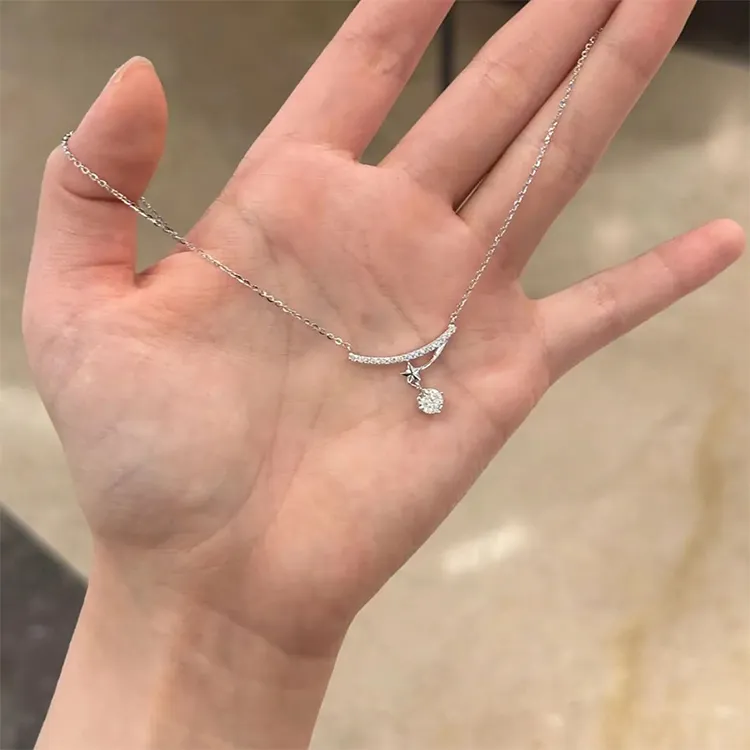 ALI THE FOX Zircon Necklaces Women's-4