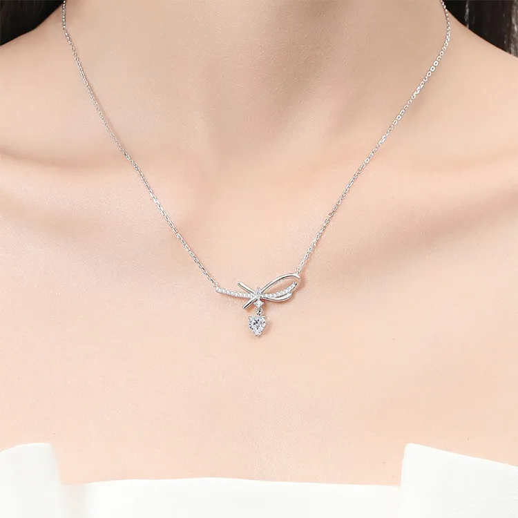 ALI THE FOX S925 Silver Necklaces Women's-6