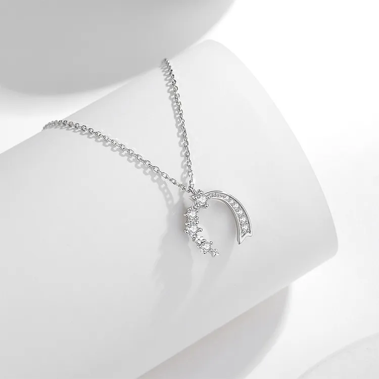 ALI THE FOX S925 Silver Necklaces Women's-5