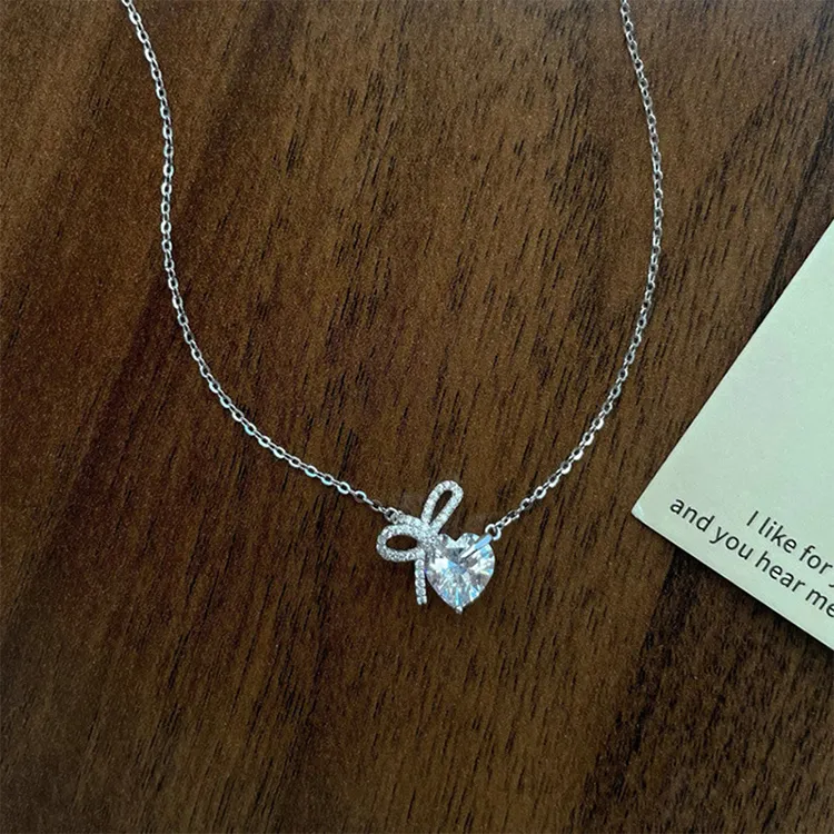 ALI THE FOX Zircon Necklaces Women's-4