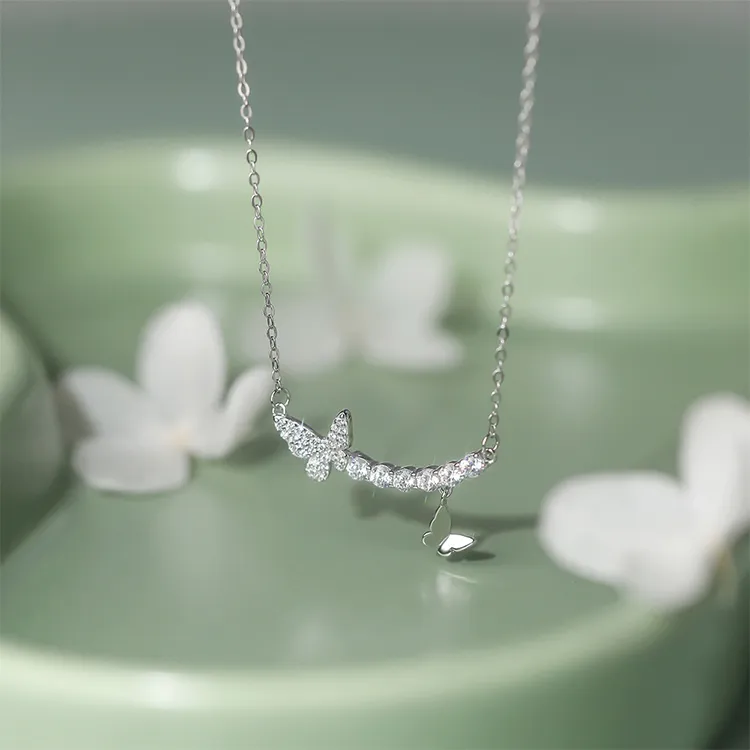 ALI THE FOX 925 Sterling Silver Necklaces Women's-4