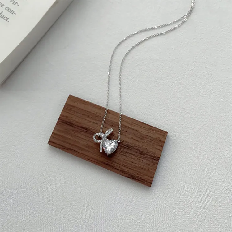ALI THE FOX Zircon Necklaces Women's-1