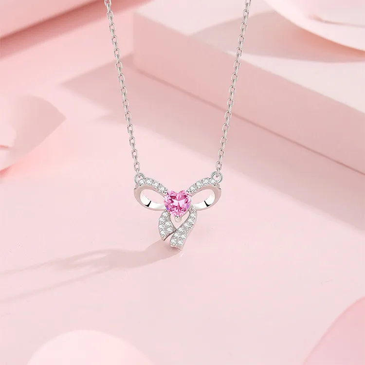 ALI THE FOX S925 Silver Necklaces Women's-3