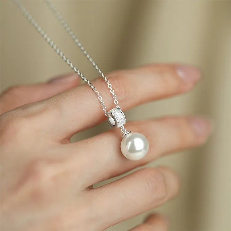 ALI THE FOX S925 Silver Necklaces Women's-5