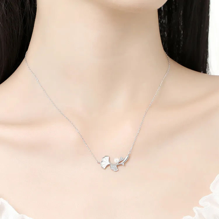ALI THE FOX S925 Silver Necklaces Women's-1